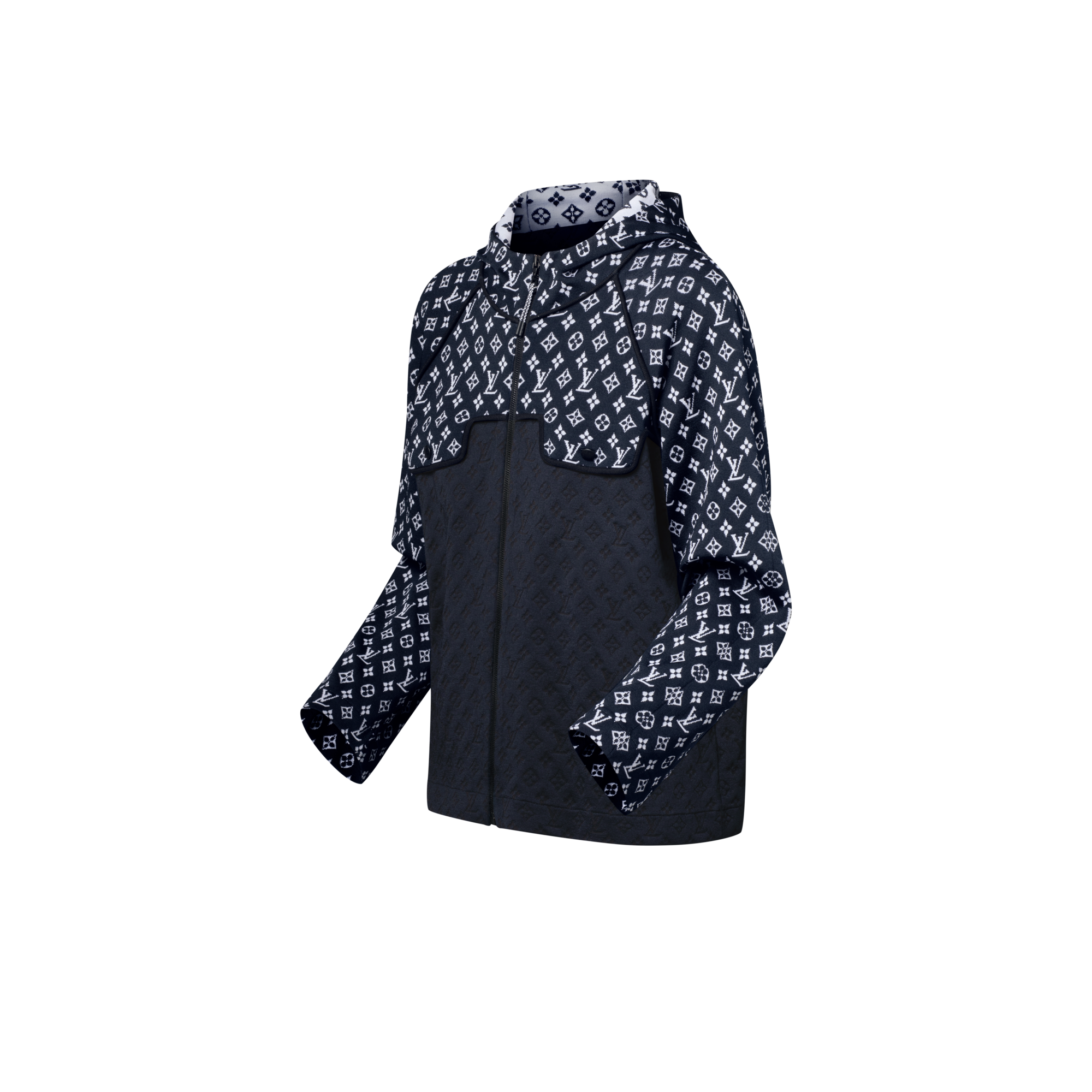 Áo Hoodie Dệt Kim  in Đồ Nữ's Trang phục Đồ dệt kim collections by Louis Vuitton (Thu phóng sản phẩm)